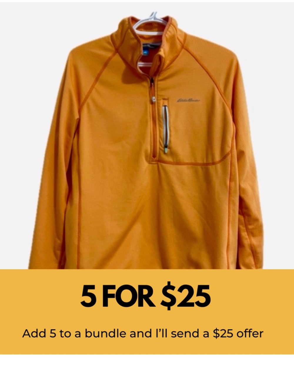 Eddie Bauer Vibrant Orange Performance Jacket